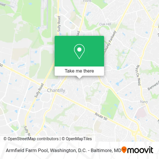 Armfield Farm Pool map