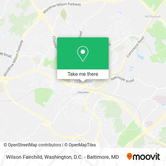 Wilson Fairchild map