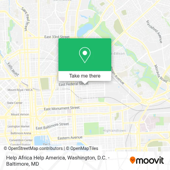 Help Africa Help America map