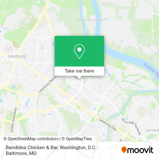 Bandidos Chicken & Bar map