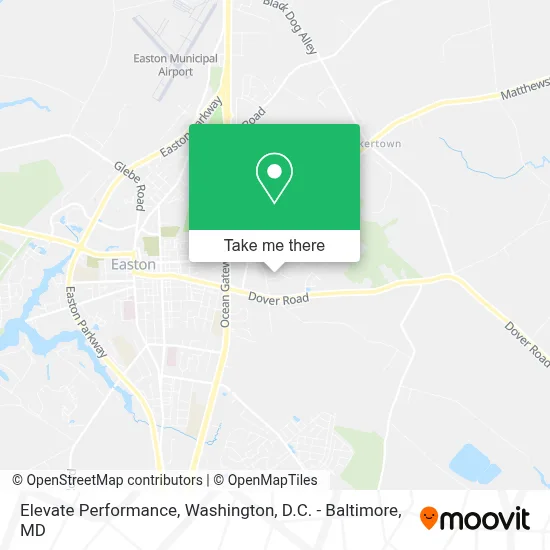 Elevate Performance map