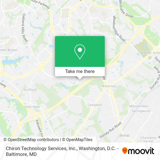 Chiron Technology Services, Inc. map
