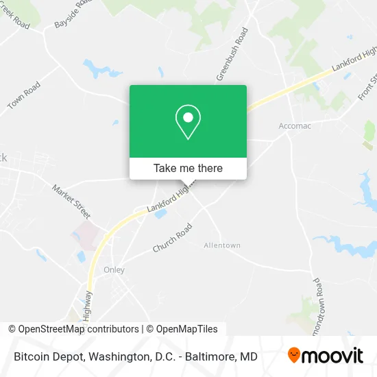 Bitcoin Depot map