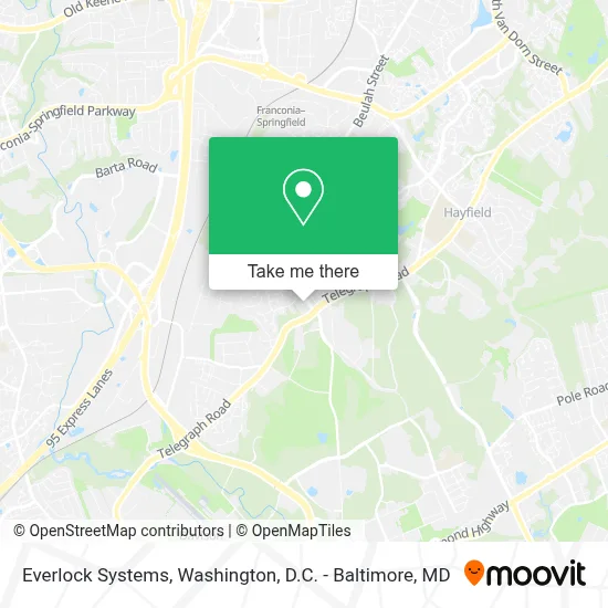 Everlock Systems map