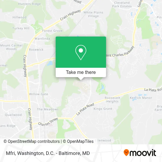 Mfri map