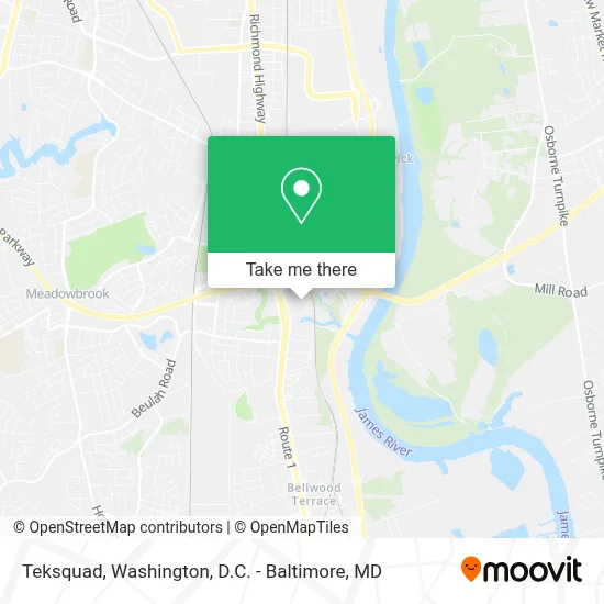 Teksquad map