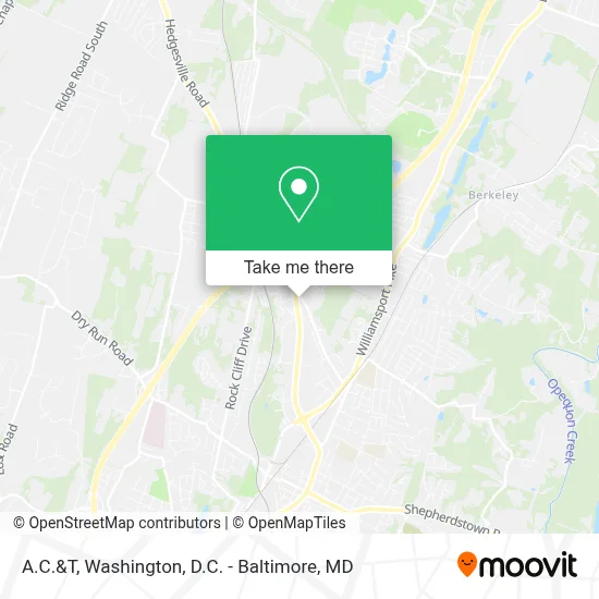 A.C.&T map