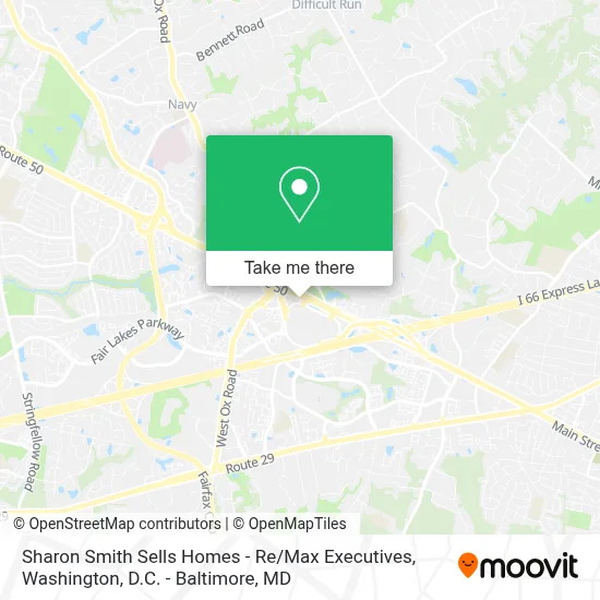 Sharon Smith Sells Homes - Re / Max Executives map
