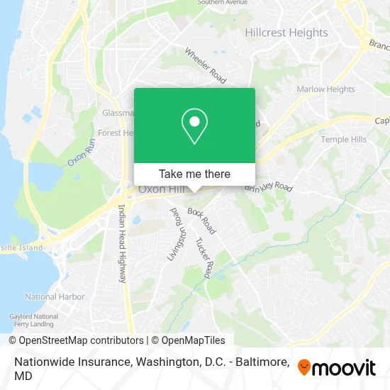 Nationwide Insurance map