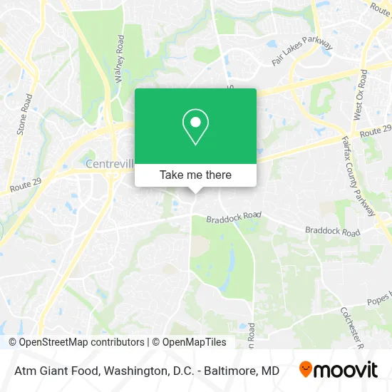 Atm Giant Food map