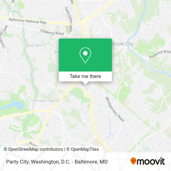 Party City map