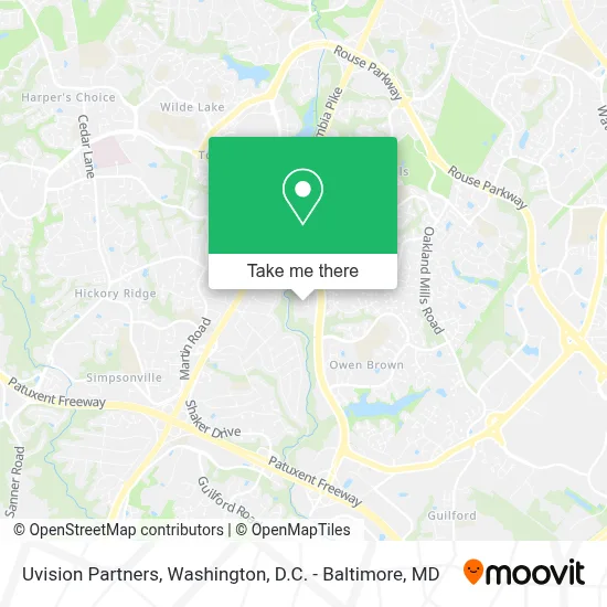 Uvision Partners map