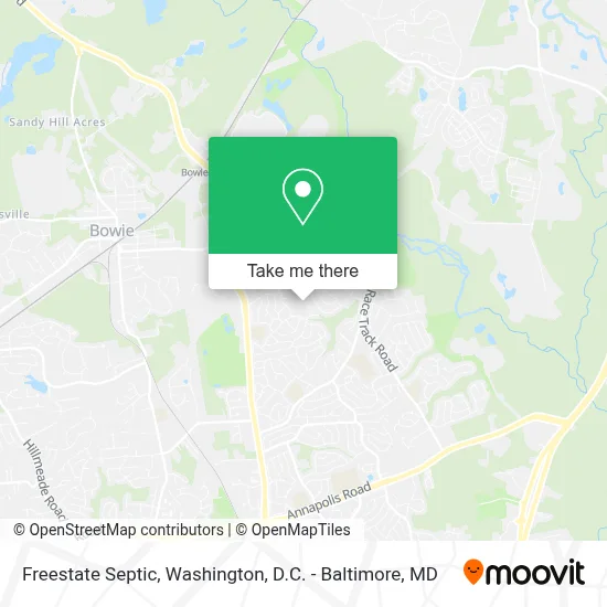 Freestate Septic map