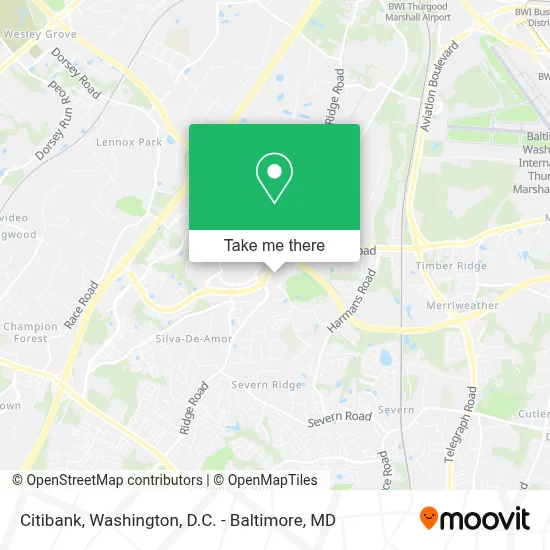 Citibank map
