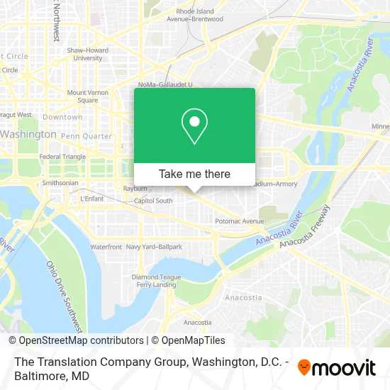 The Translation Company Group map