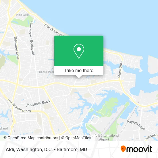 Aldi map