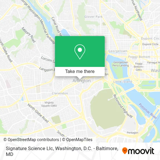 Signature Science Llc map