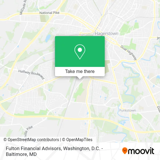Fulton Financial Advisors map