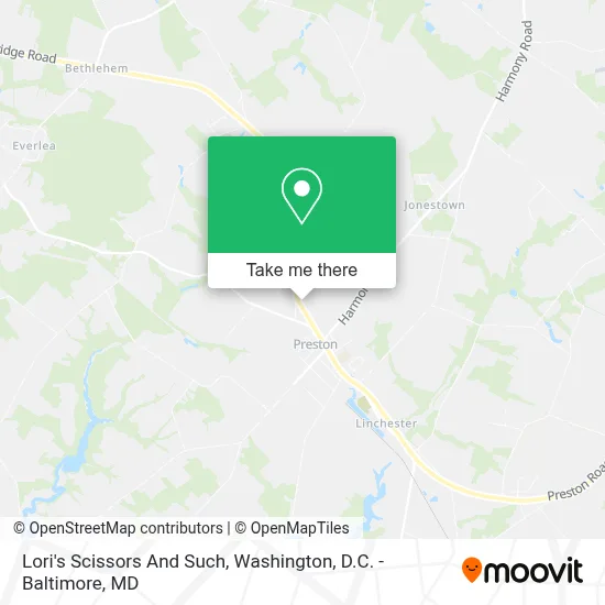 Lori's Scissors And Such map
