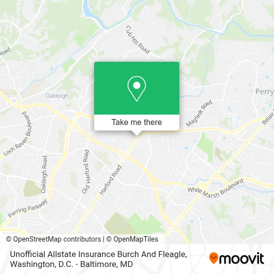 Unofficial Allstate Insurance Burch And Fleagle map
