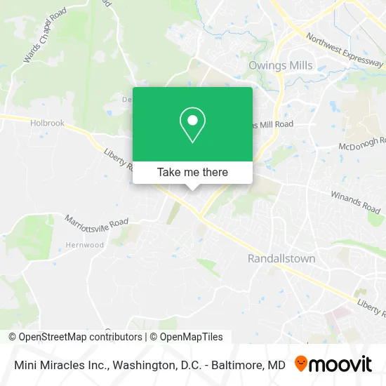 Mini Miracles Inc. map