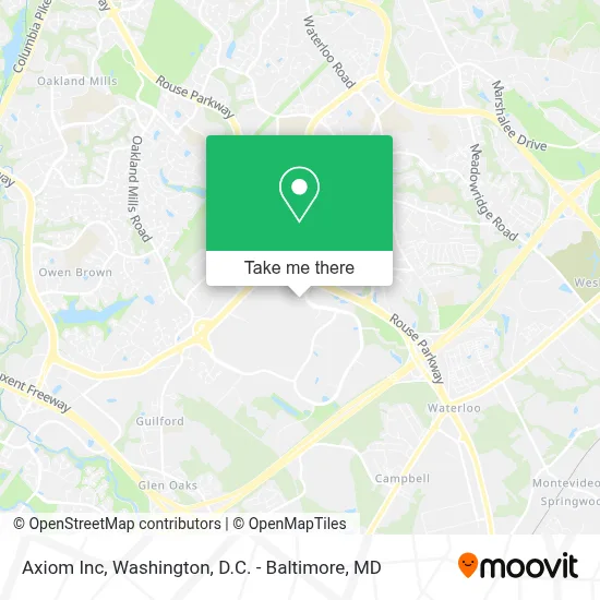 Axiom Inc map