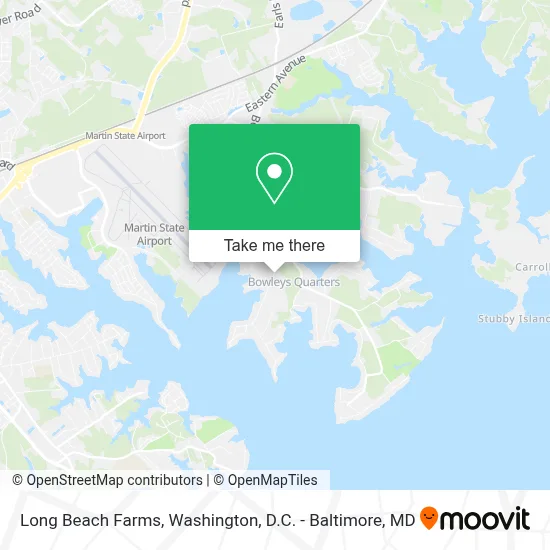 Long Beach Farms map