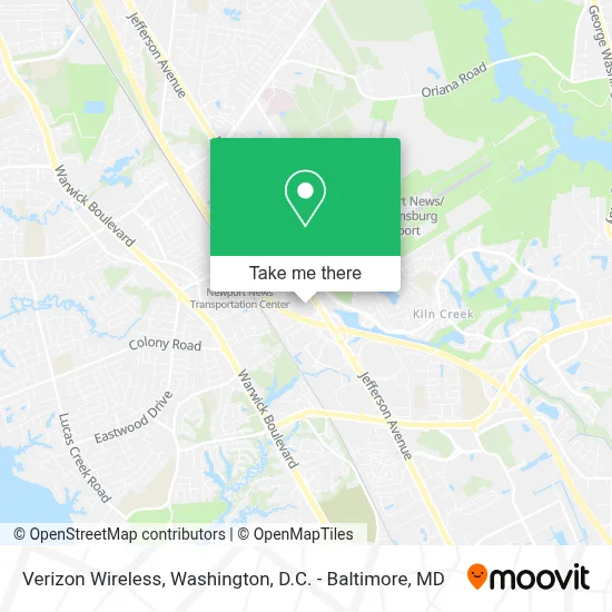 Verizon Wireless map