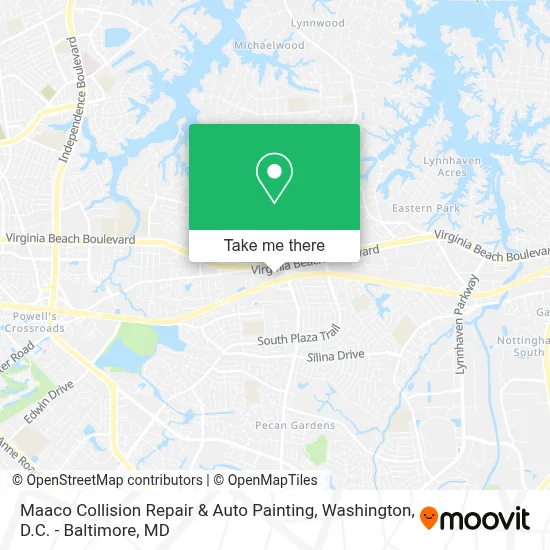 Maaco Collision Repair & Auto Painting map