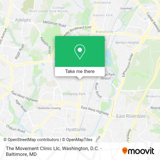 The Movement Clinic Llc map