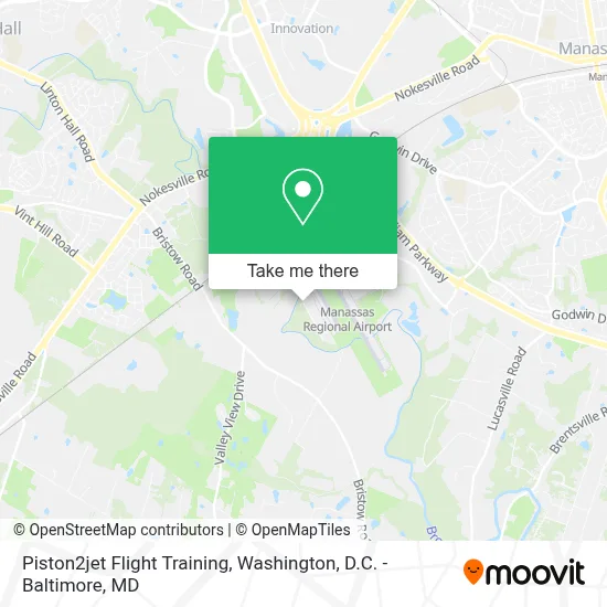 Piston2jet Flight Training map