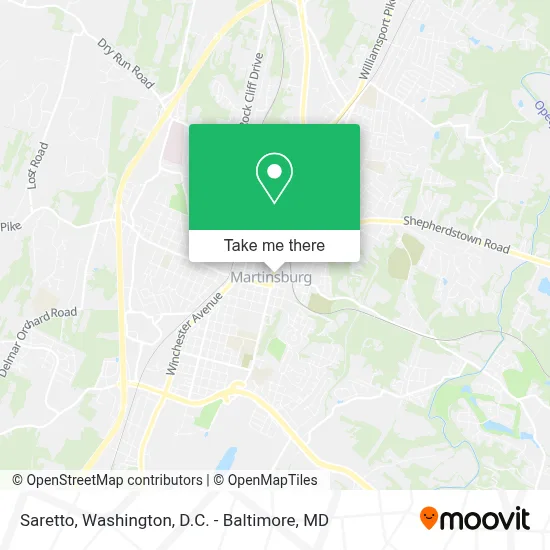 Saretto map