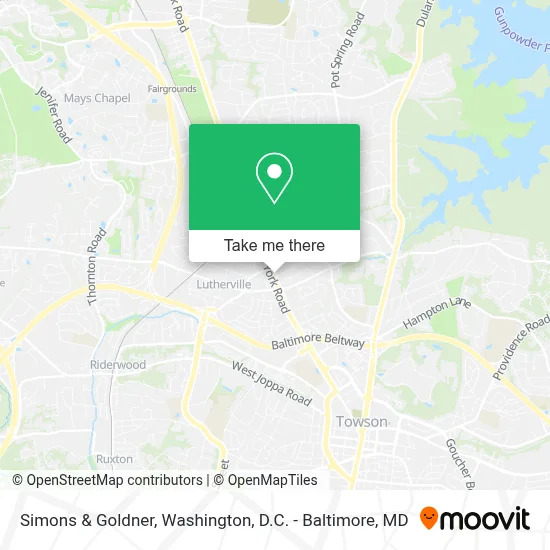 Simons & Goldner map