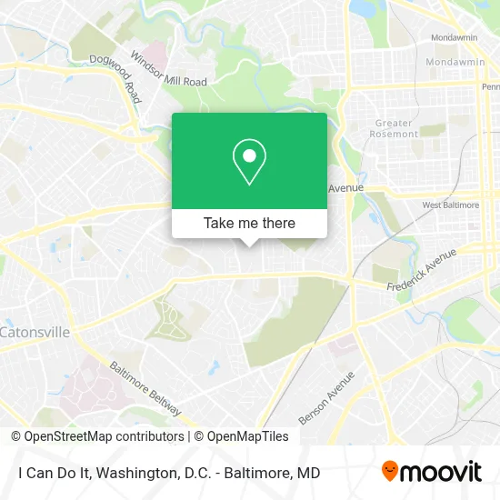 I Can Do It map