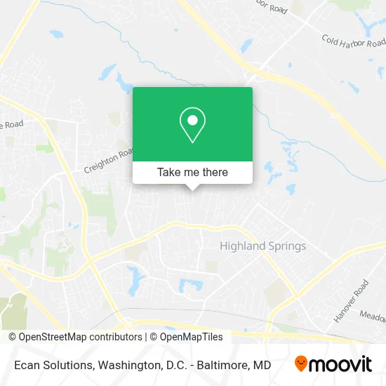 Ecan Solutions map
