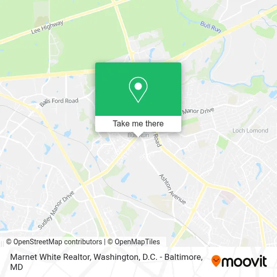 Marnet White Realtor map