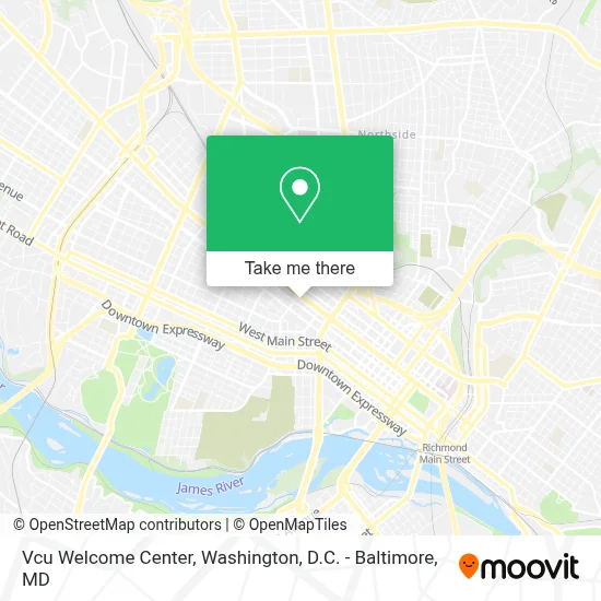 Vcu Welcome Center map