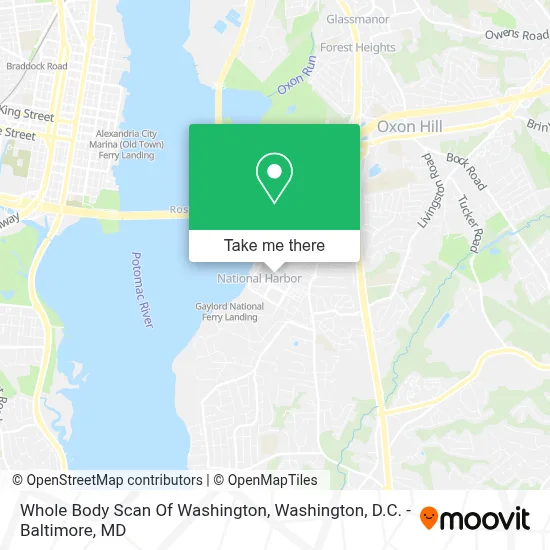 Whole Body Scan Of Washington map