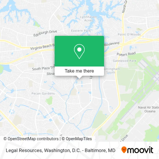Legal Resources map