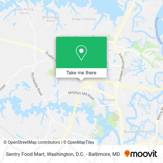 Sentry Food Mart map