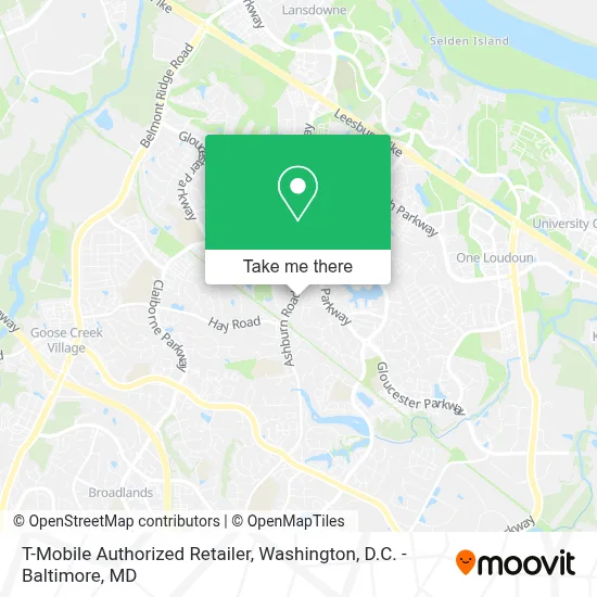 T-Mobile Authorized Retailer map
