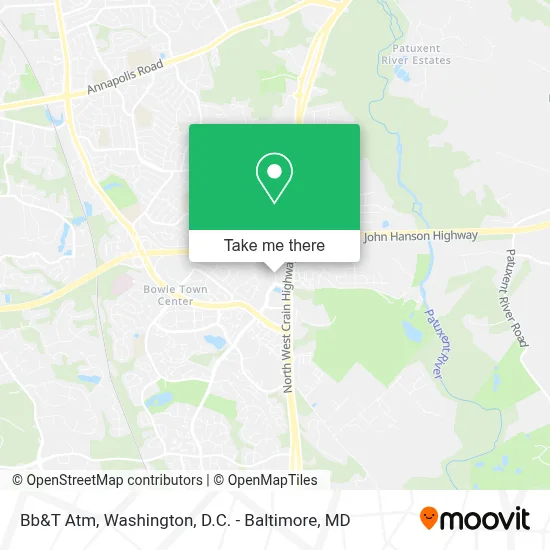 Bb&T Atm map