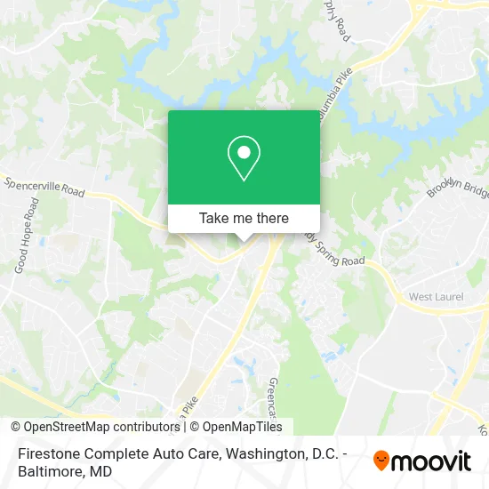 Firestone Complete Auto Care map