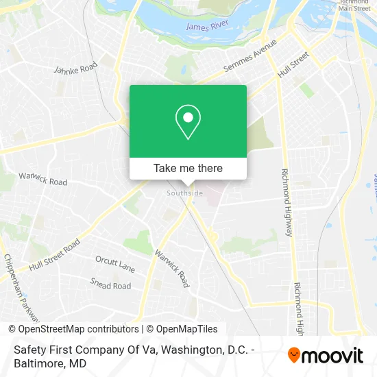 Safety First Company Of Va map