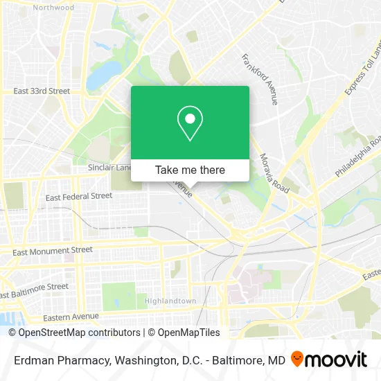 Erdman Pharmacy map