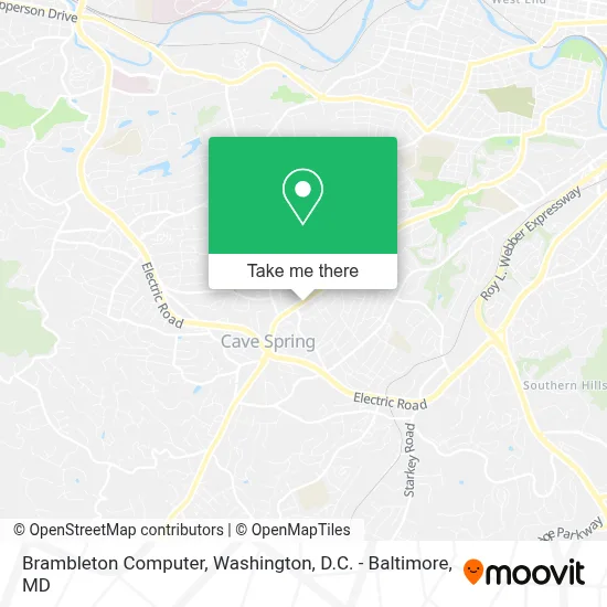 Brambleton Computer map