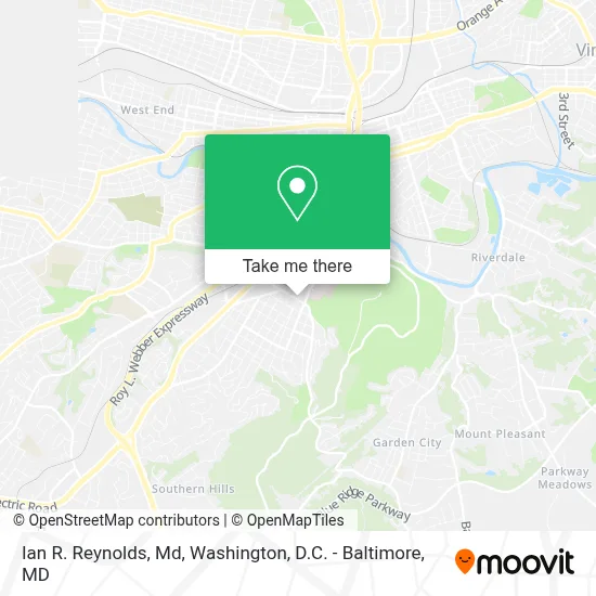 Ian R. Reynolds, Md map