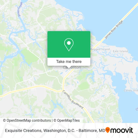 Exquisite Creations map