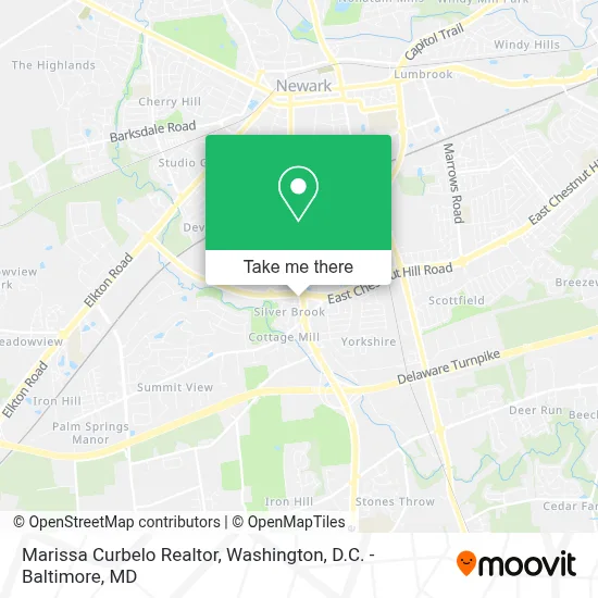 Marissa Curbelo Realtor map