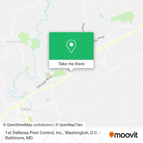 1st Defense Pest Control, Inc. map